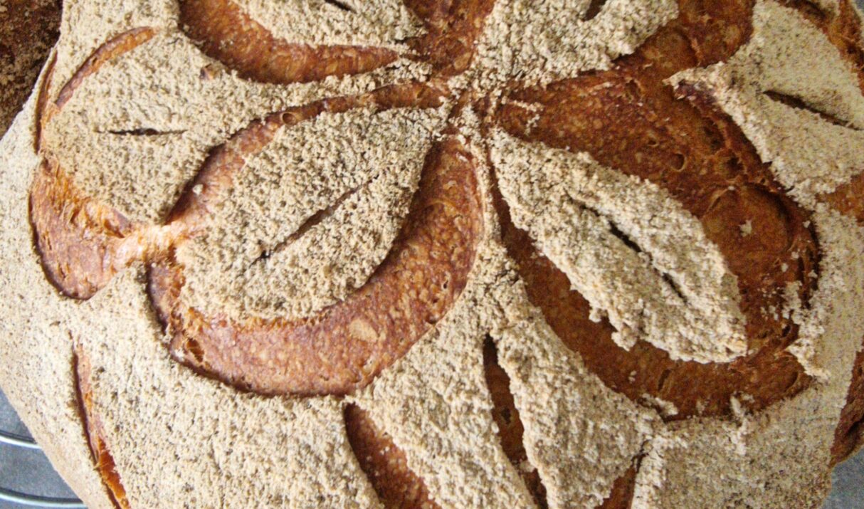 Sonnengruß-Brot mit Lievito Madre