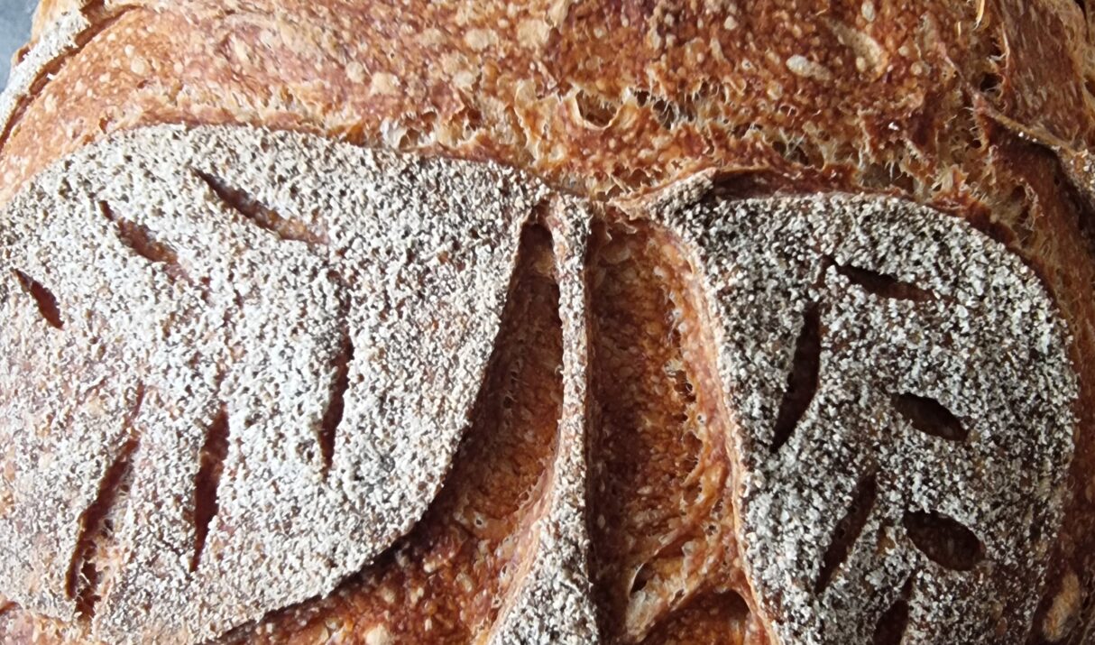 Dreiklang-Weizenbrot mit mildem Sauerteig