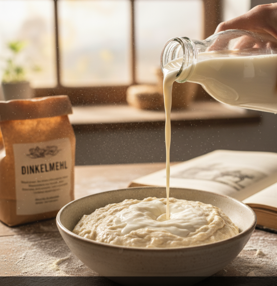 Buttermilch trifft Sauerteig
