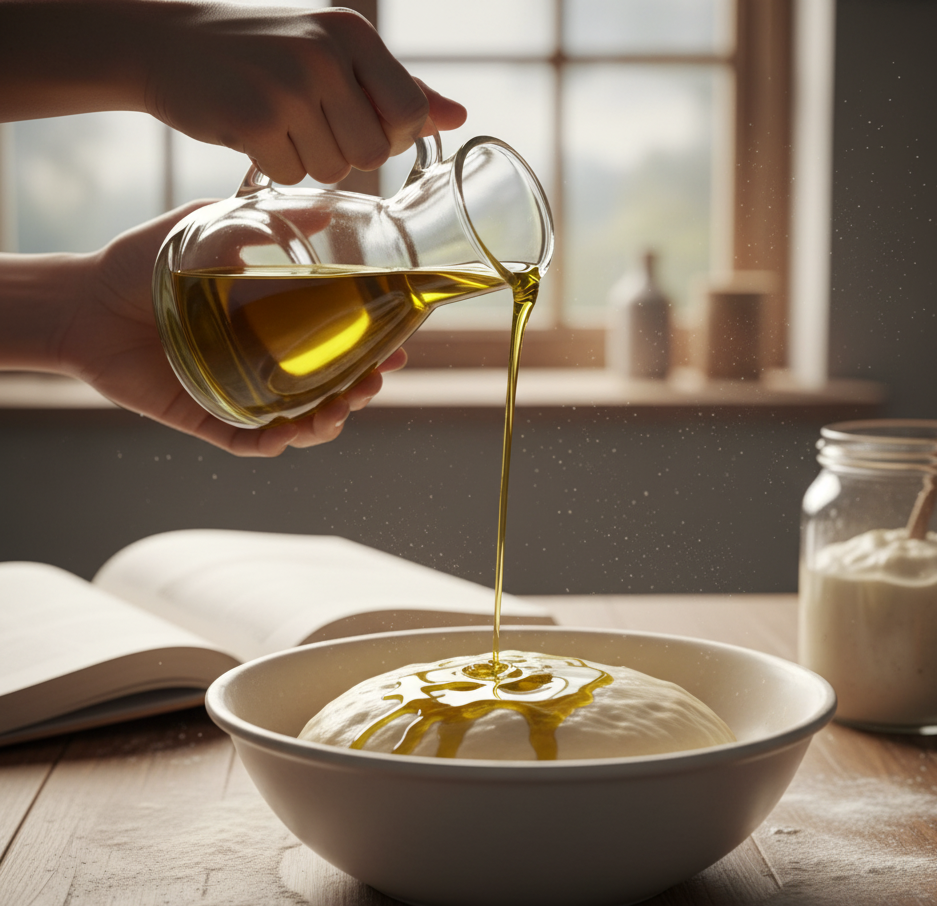 wie-oel-den-brotteig-veraendert