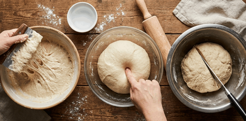 Ursachenanalyse bei Brotteigen