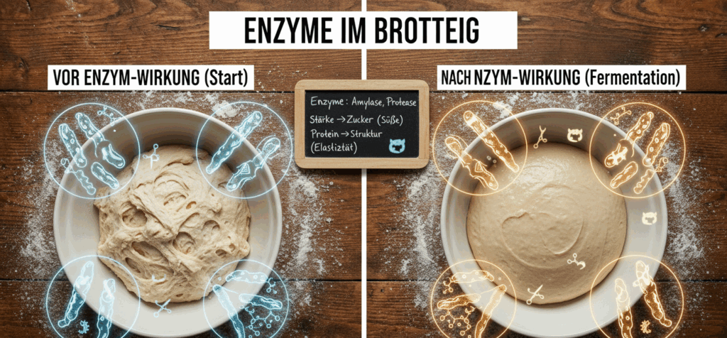 Enzyme im Brotteig