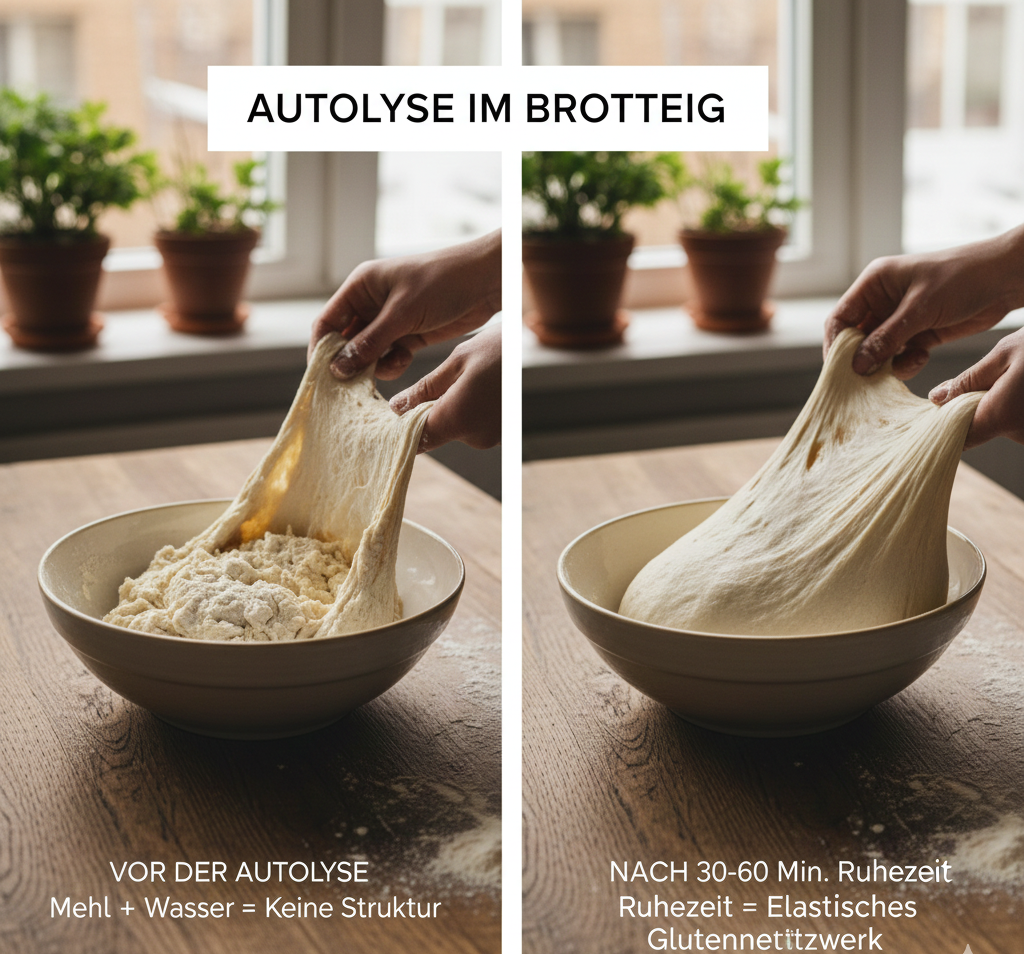 Autolyse im Brotteig​