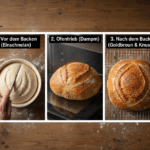 Krustenbildung beim Brot