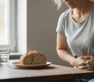 Bauchschmerzen nach Brot