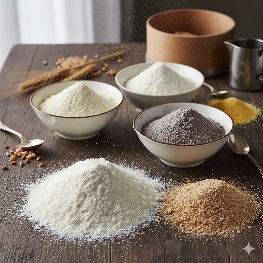 Mehlsorten und ihre Wirkung