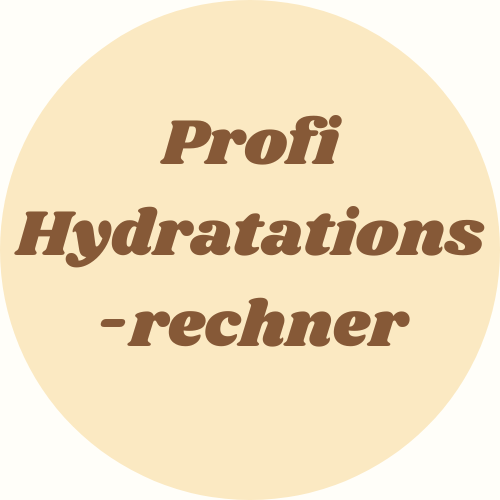 Profi Hydratationsrechner Button