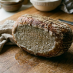 Wasserstreifen im Brot