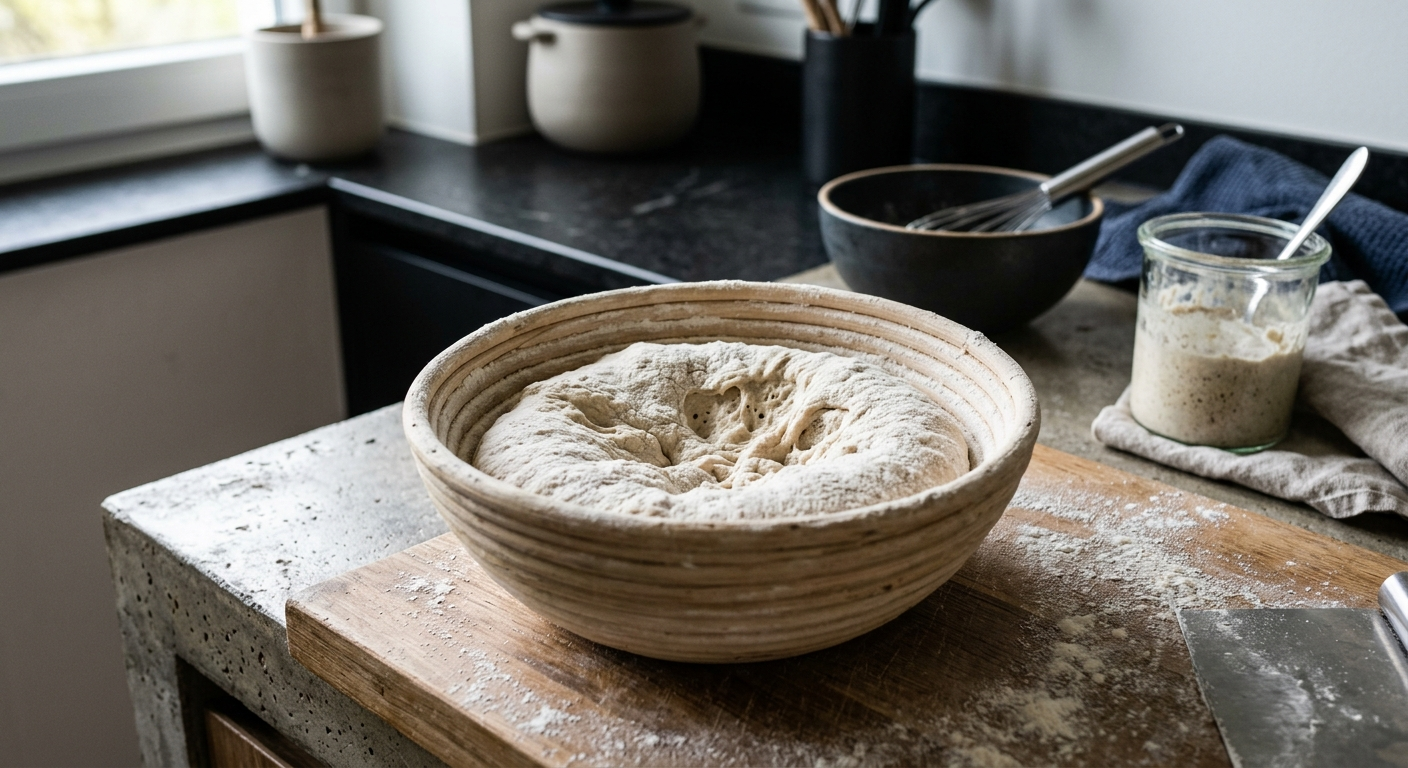 Brot fällt zusammen